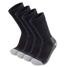 4 Pairs of Diabetic Extra Thick Warm Cotton Socks Triple Cushioned Crew Slipp...