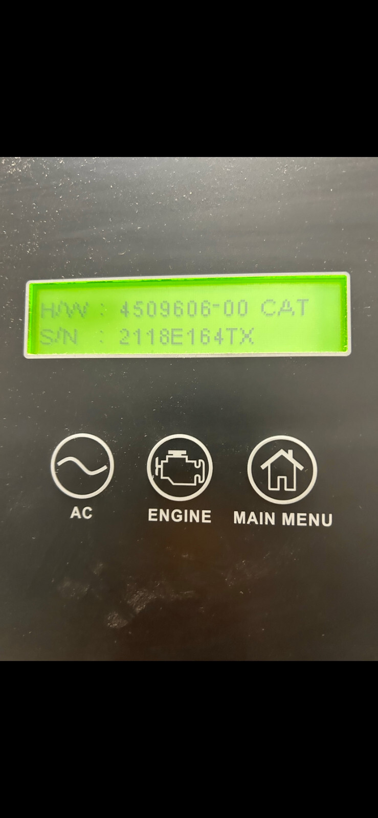 D1008 CATERPILLAR DIESEL 100KW GENERATOR 35HRS WITH AUX FUEL TANK AND