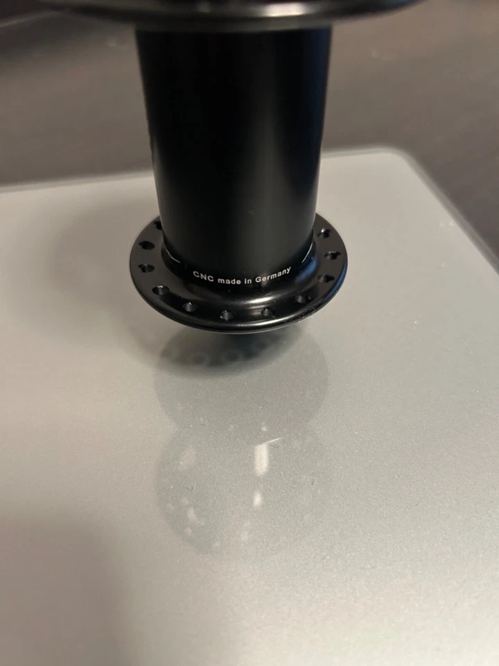 NUEVO Buje delantero Acros 54 32H, 100x9mm QR negro 6 pernos NUEVO Foto 3 de 4