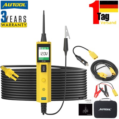 6V 12V Car Circuit Tester Probe Analyzer Kit Electrical System Powerscan Tester