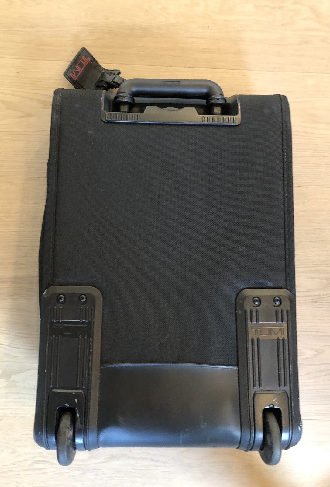 TUMI Carry On Luggage Rolling 2 Wheels 2220D3 Black 21” x 14" x 8" eBay