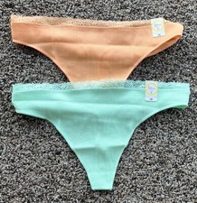 NWT Two Pair Women's XL Flirtitude Thong Panties