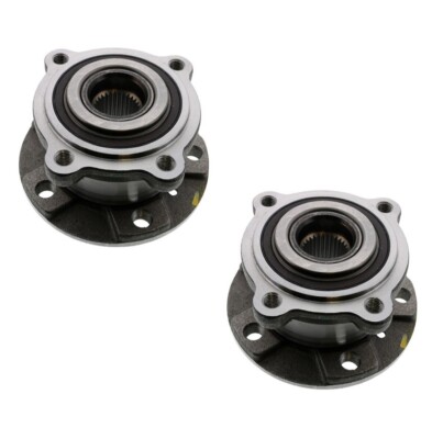 2x Front Wheel Bearing & Hub Assembly For BMW X5 X6 E70 E71 F15 F16 2007-2018 AWD | Driver & Passenger Side