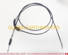 JCB PARTS - THROTTLE CONTROL CABLE ASSEMBLY (PART NO: 333/F4489 910/60176)