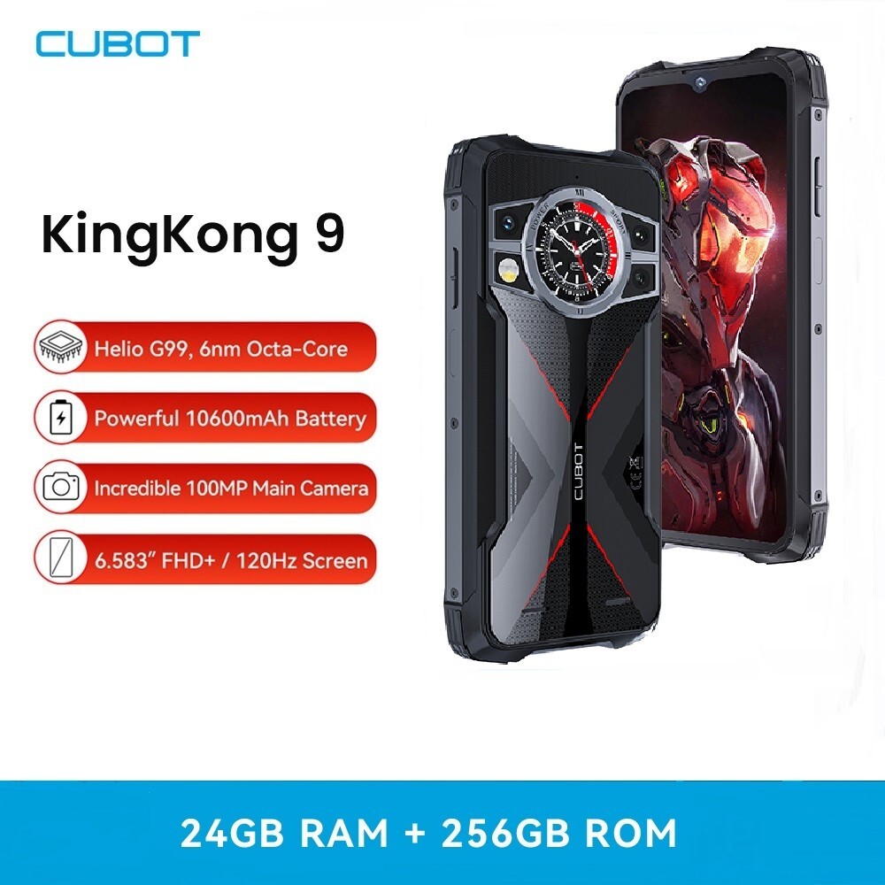 Cubot KingKong 9 Robust Smartphone Dual Screen 12G+256GB 10600mAh Cubot KingKong 9 Robust Smartphone Dual Screen 12G+256GB 10600mAh
