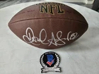 Jamal Anderson Autographed/Signed Football Beckett COA Atlanta Falcons