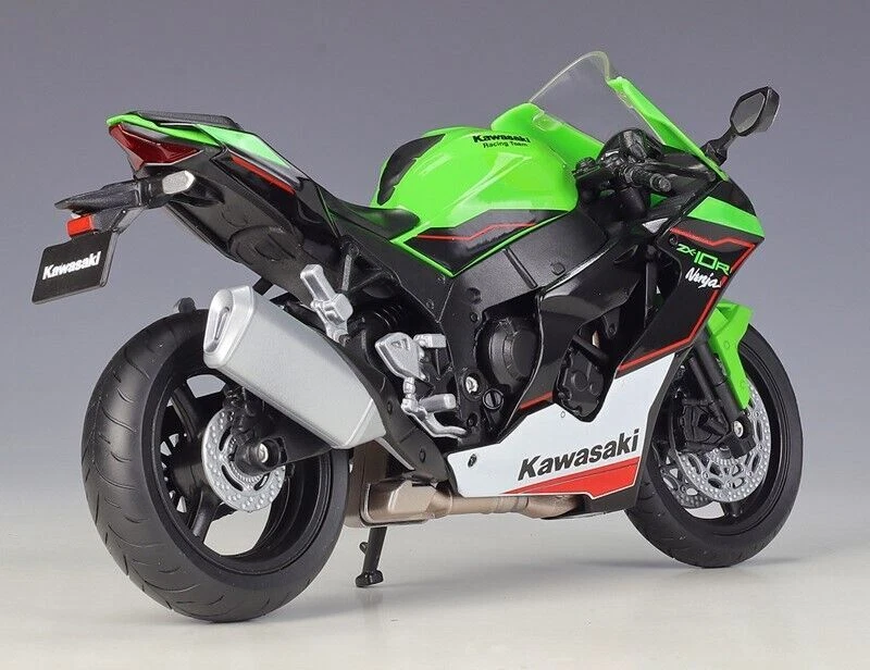 Welly 1:12 Kawasaki 2021 Ninja ZX-10R Motorcycle Bike Model New in Box - Image 3 of 4