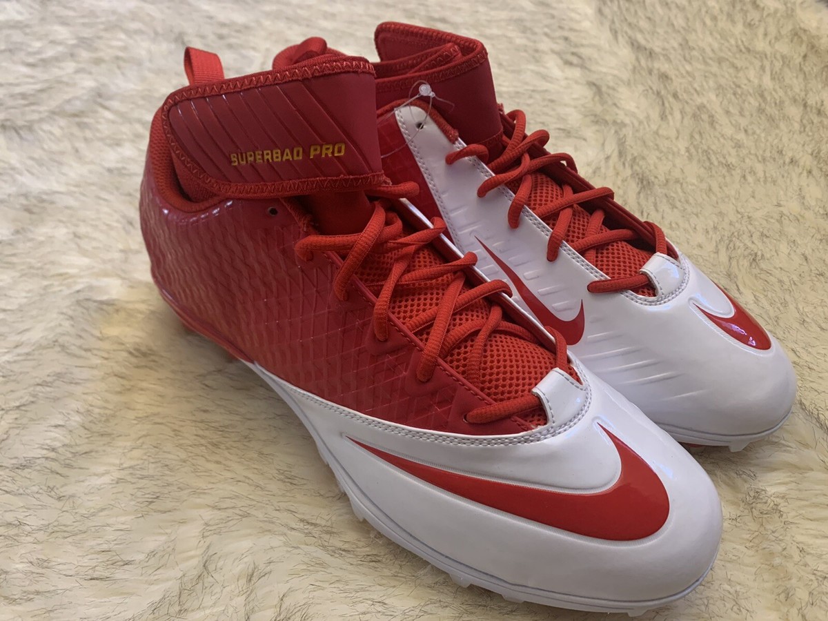 New Men Nike Lunarlon Superbad Pro Football Cleats Kansas City Chiefs Mahomes Kansas City Chiefs Official Team Website | Chiefs.com main image 4
