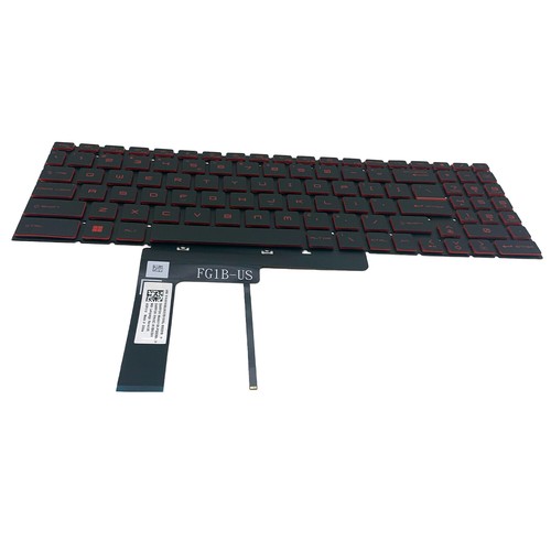 Keyboard Red Backlit For MSI Katana GF66 GF76 MS-1582 MS-17L1 Pulse GL66 GL76 US - Picture 5 of 6