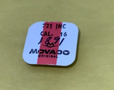 Movado 19 Balance Complete 721/1891 New Old Stock