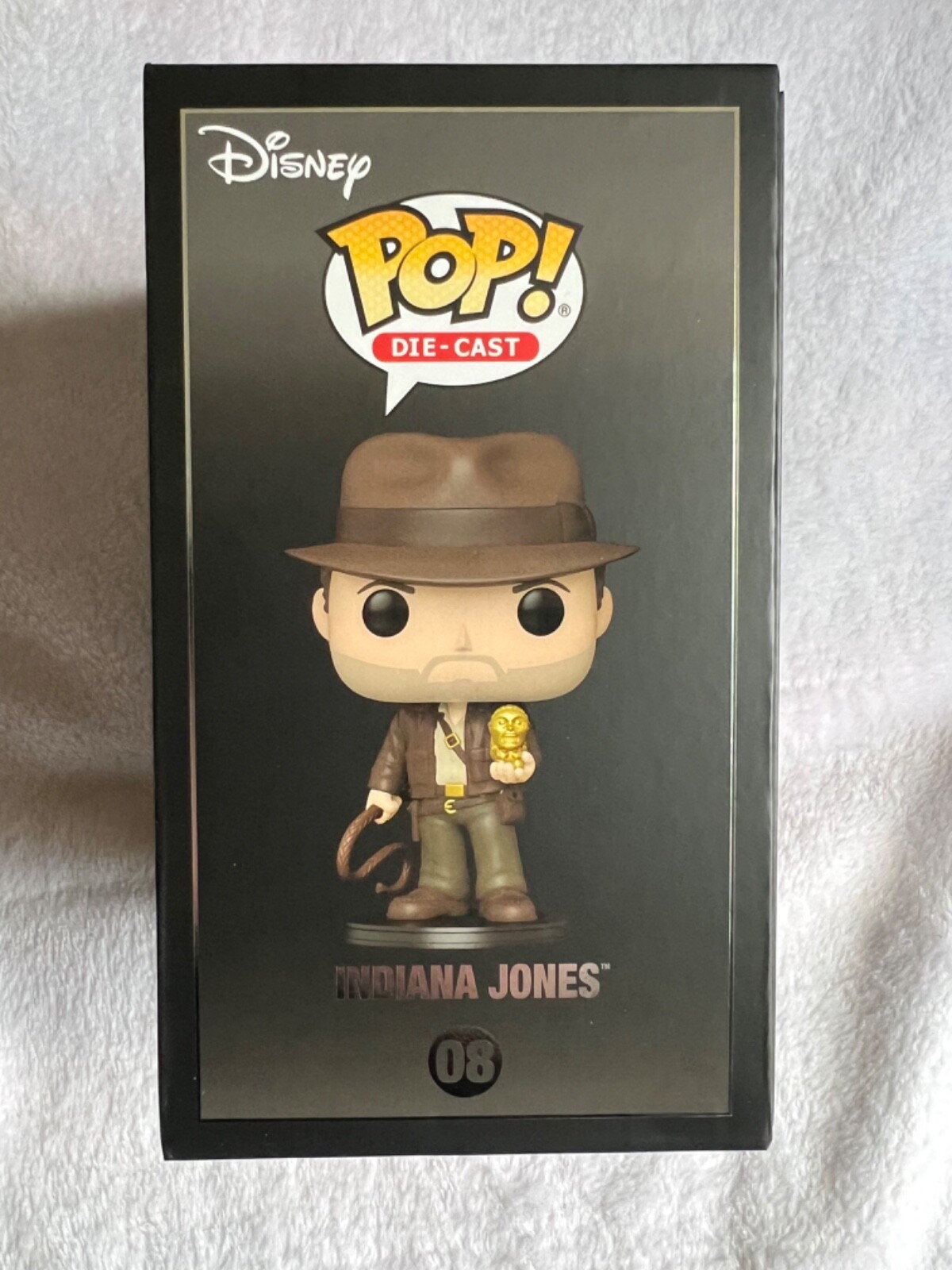 INDIANA JONES RAIDER OF THE LOST ARK EXCLUSIVE DIECAST FUNKO POP 08