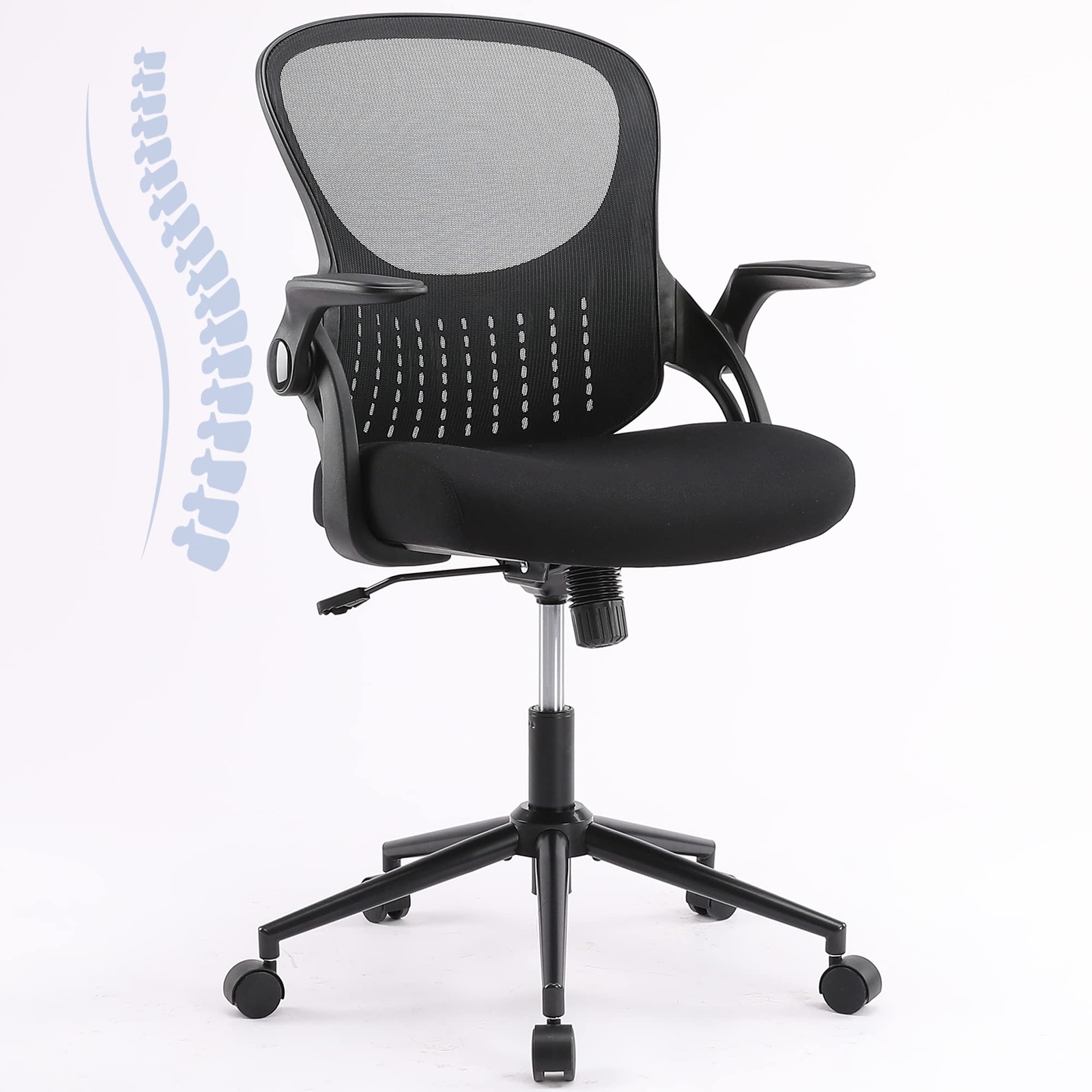 Ergonomic Mesh High-Back Swivel Executive Office Chair for Computer Desk