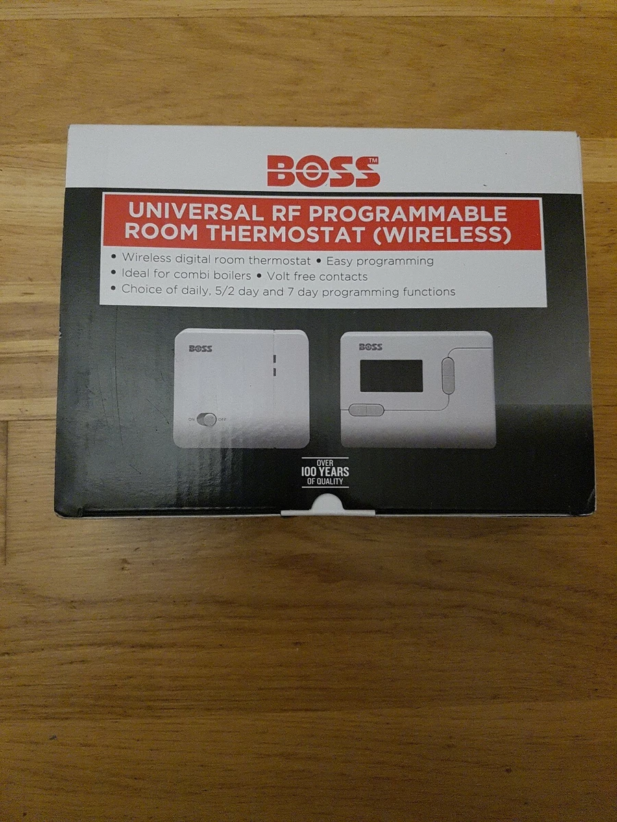 Boss Universal Rf Programmable Room Thermostat ( Wireless) | eBay