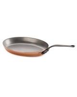 Mauviel M'heritage 14in Oval Fry Pan, Multicolor on sale Mauviel M'heritage 14in Oval Fry Pan, Multicolor on sale