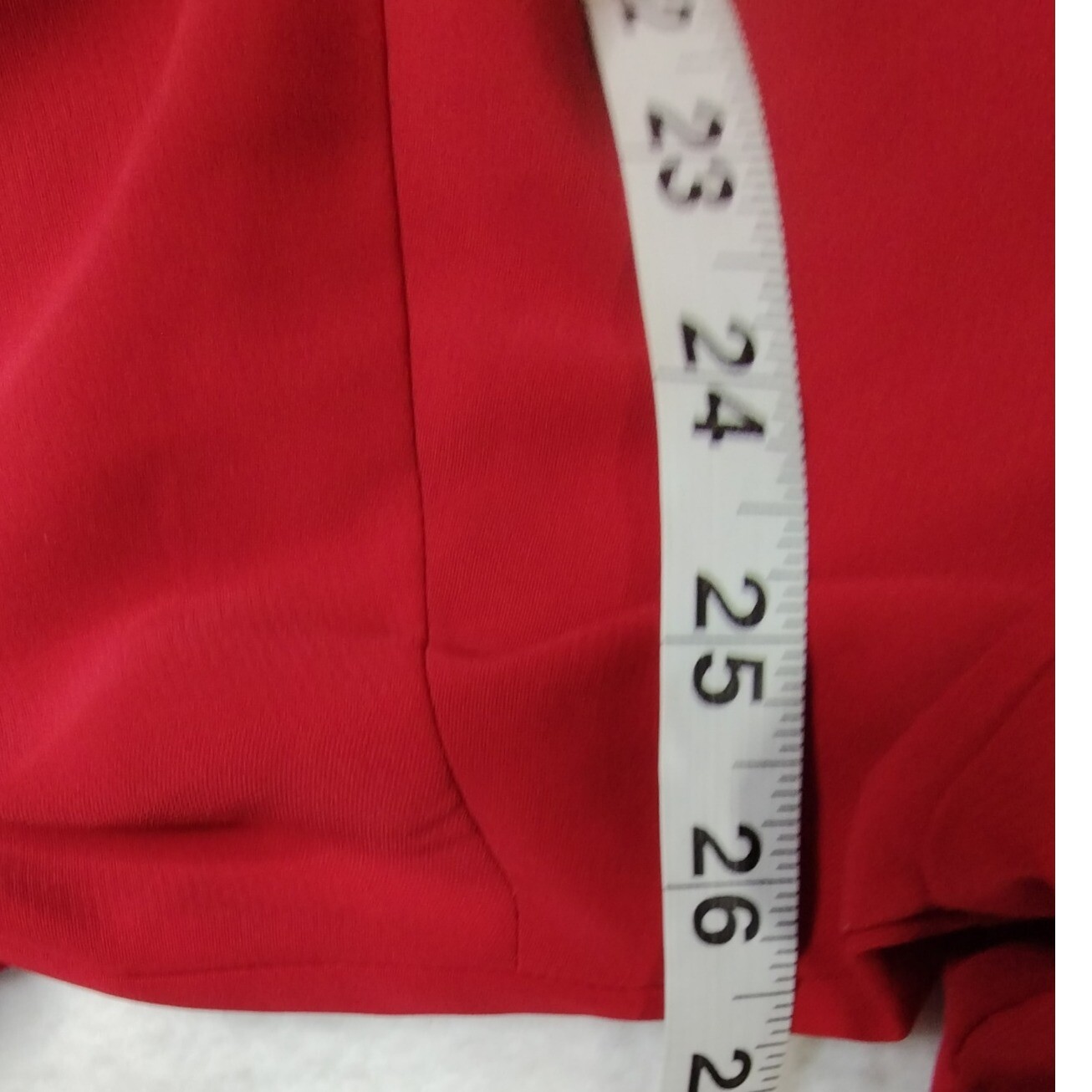 Elementz Women's Red Blouse Button Down Short Sle… - image 3