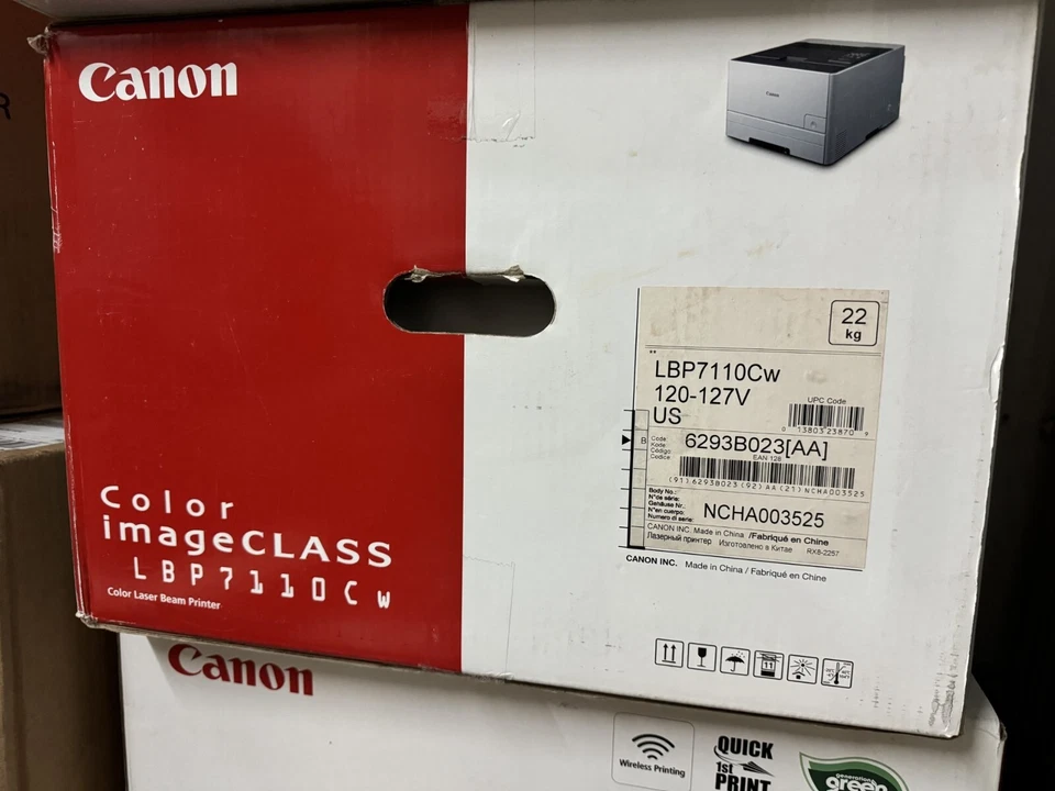 Brand New Canon LBP7110CW LBP7110 7110 Color Laser Wireless Printer - Image 2 of 2