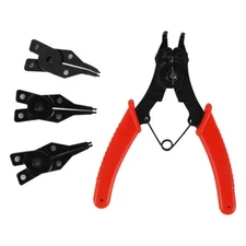 4 In 1 Circlip Plier Set Combination Snap Ring Plier Retaining Clip Plier