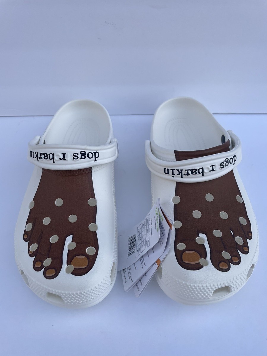 Dogs r barkin classic clogs Crocs teamed up with Bark to make clogs for dogs - Fast Company main image 4
