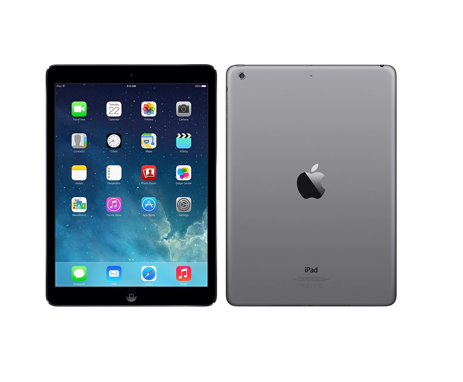 スマートフォン/携帯電話 スマートフォン本体 Apple iPad Air 1st Generation 16GB 32GB Wi-Fi Silver Grey Excellent  Condition