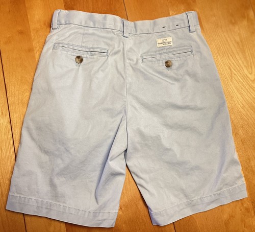 Vineyard Vines Chino Shorts Boys 10 Lt Blue EUC - Picture 5 of 5