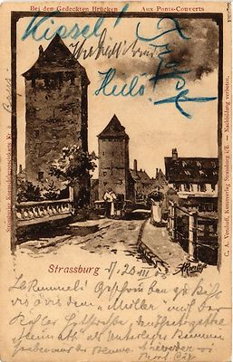Old postcard AK STRASBOURG (452684)