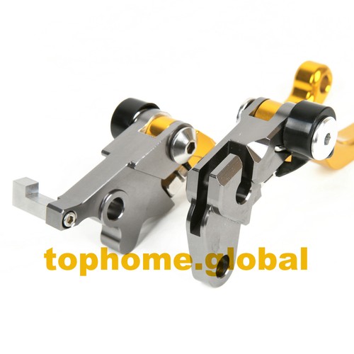 For Suzuki DRZ400S /SM 2000-2021 Clutch Brake Pivot Levers CNC Gold US 2015 2016 - Foto 2 di 6