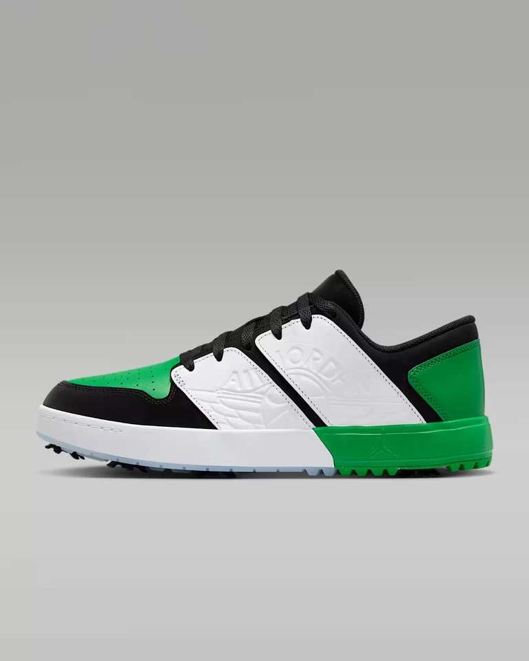 Jordan NU Retro 1 G Golf Shoes Black Lucky Green White Men's | Size 8 - 15 - Image 2 of 4