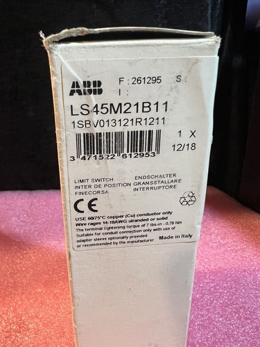 ABB LS45M21B1 Limit Switch - Picture 3 of 4