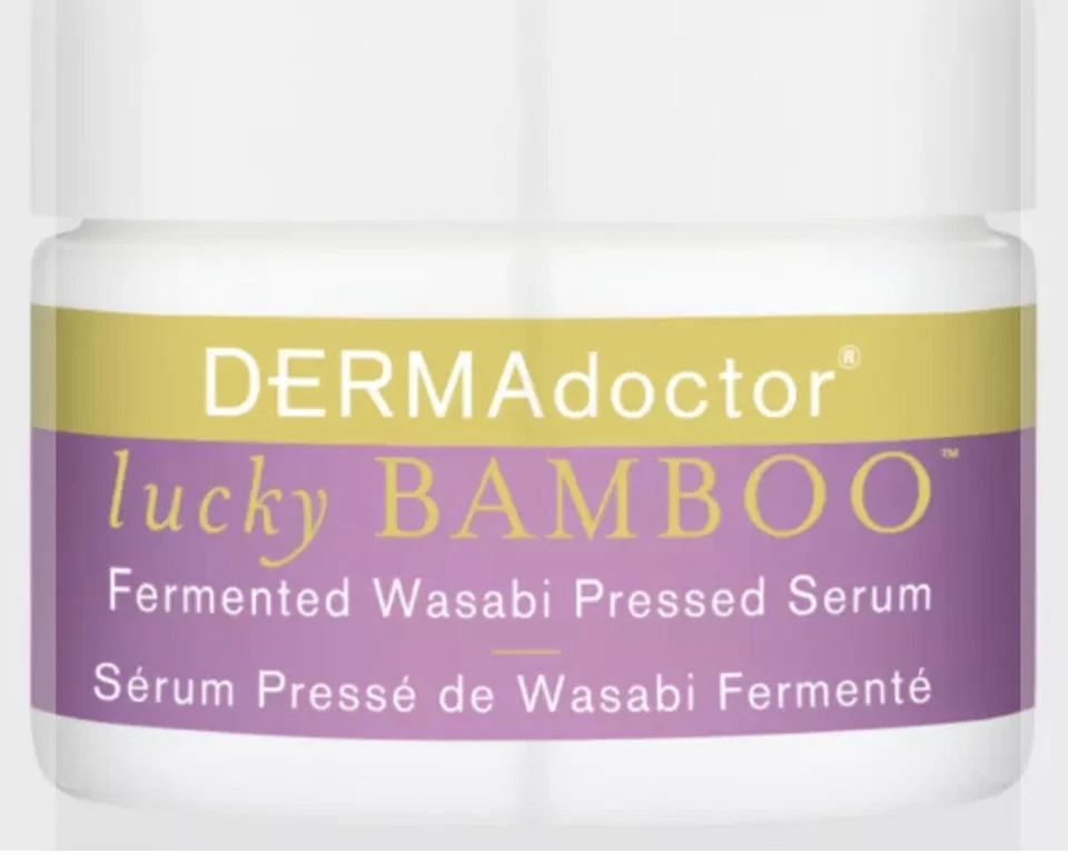 Dermadoctor Lucky Bamboo Fermented Wasabi Pressed Serum 1.69fl Oz Full Size - Image 4 of 4
