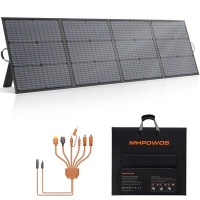 220W Solarpanel Kit for BLUETTI Elite 200 V2 Powerstation 2600W Solargenerator