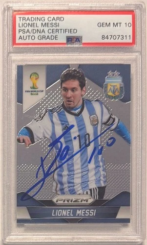 World Cup Lionel Messi 2014 Panini Prizm World Cup Lionel Messi #12 Rookie