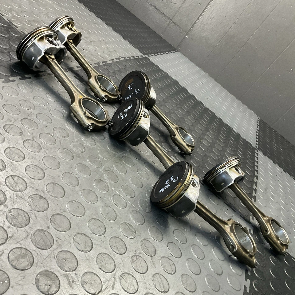 2007-2014 沃尔沃 XC90 3.2L 发动机活塞 带连接杆总成 6 件套 原始设备制造商 — 第 4/4 张图片