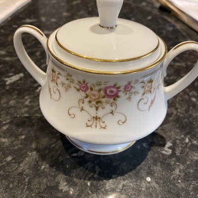 Vintage Noritake Roseyard Zuckerdose mit Deckel 