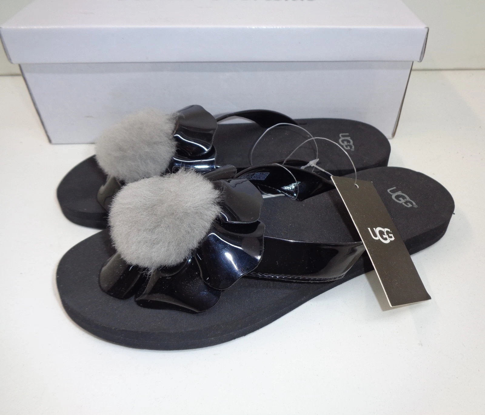 Sandali donna estivi UGG spiaggia piscina palestra scarpe infradito nuovi taglia 4