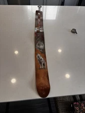 Linny Kenney Guitar Strap Wolf/Moon