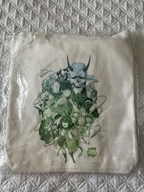 NEW Webtoon Tote Bag Anime Expo 2025