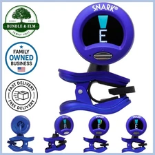 USB Clip-On Chromatic Tuner Rechargeable Guitar Clip Bright Screen