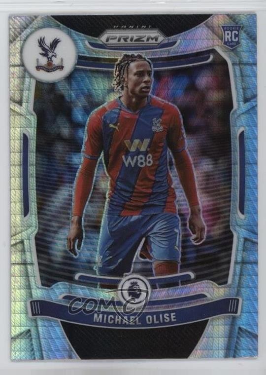 2021-22 Panini Prizm Premier League Hyper Michael Olise #296 Rookie RC 5yi