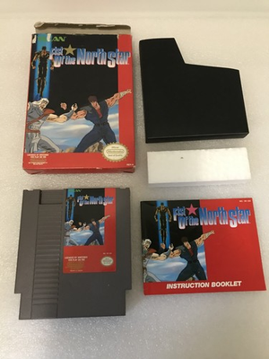 #ad Fist of the North Star Nintendo NES CIB $157.45