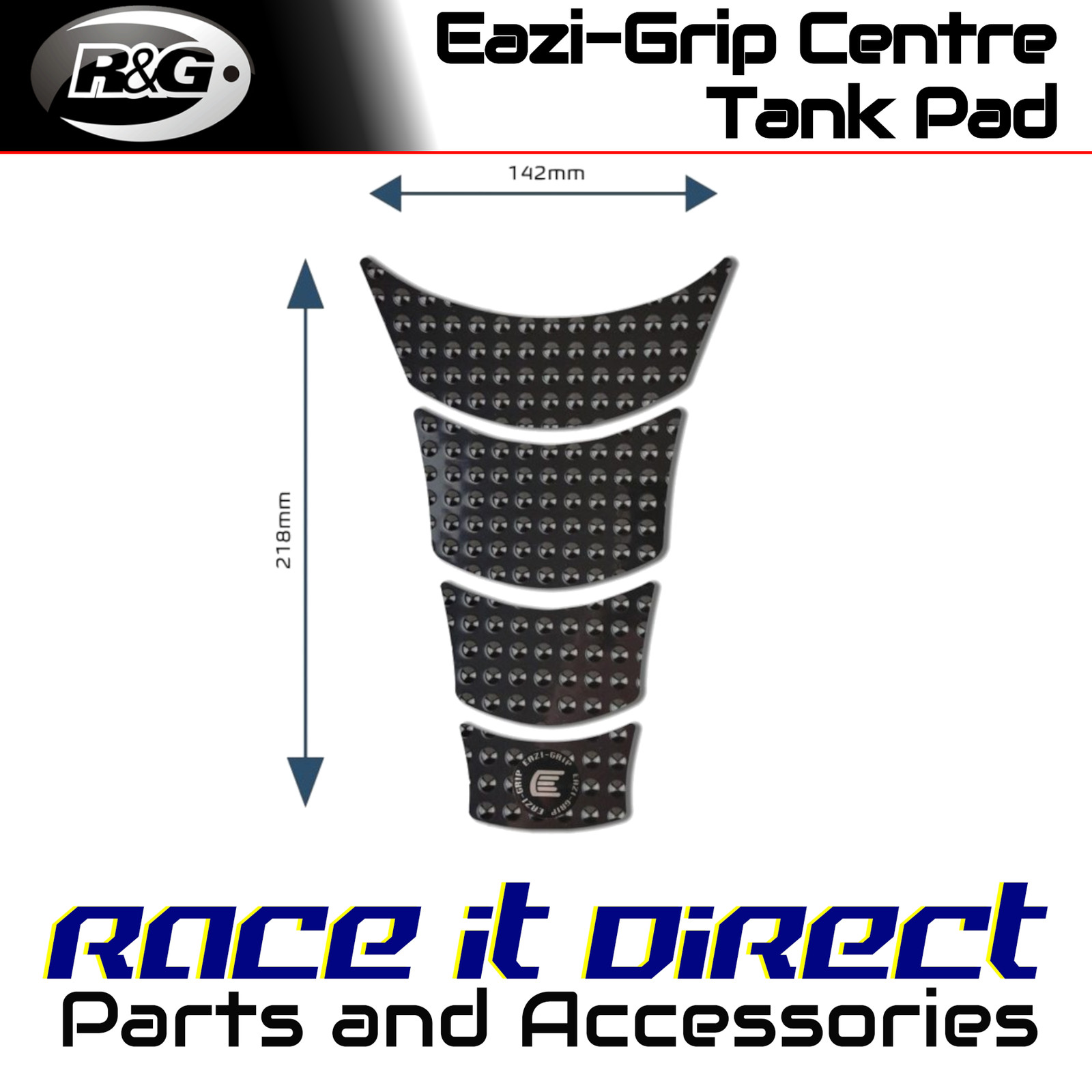 Eazi-Grip Centre Tank Pads for Honda CB500 Hornet 2024-2026 EVO A Eazi-Grip