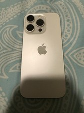 Apple iPhone 15 Pro - 128 GB - White Titanium (Unlocked) for sale