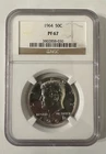 NGC PF67 1964 Kennedy Silver Half Dollar 50C Coin Graded