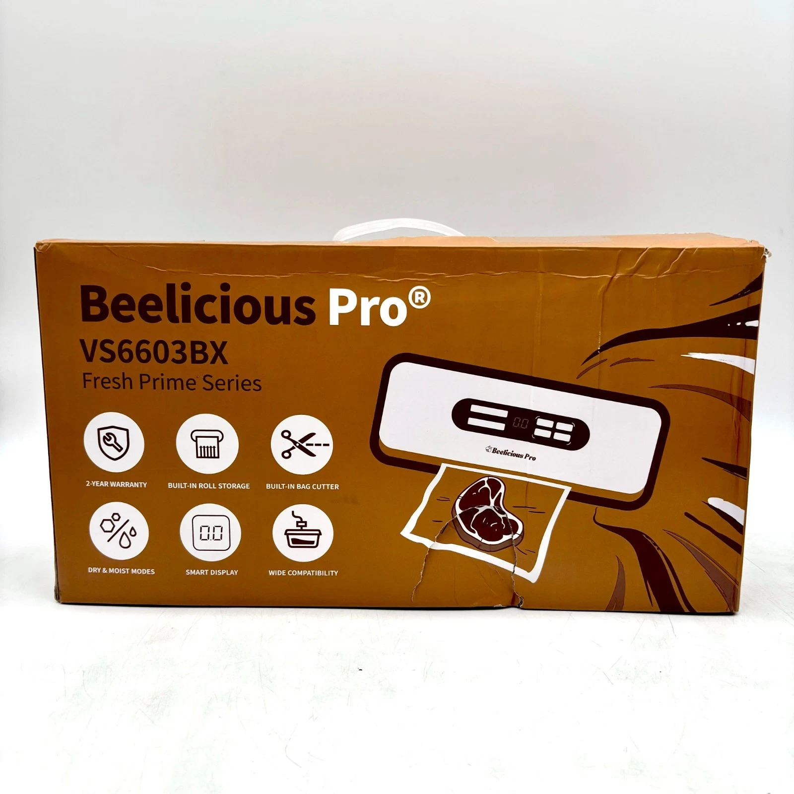 Beelicious Pro Fresh Prime Series Food Vacuum Sealer (VS6603BX) - 110 Watts