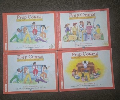 Alfred Publishing Piano Library Prep Course Beginner Books English Level A