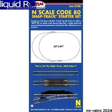 Atlas Trains 2788 N Code 80 Snap-Track Starter Set
