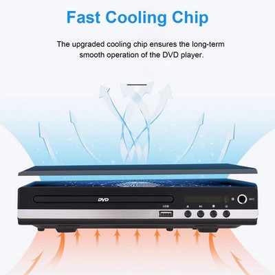 HD-229 Home DVD Player DVD CD Disc Player Digital Multimedia Player U Disk LQMK