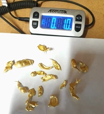 Nordic Gold Nuggets Hand Poured 1 oz Jewelry Art Making Treasure Display