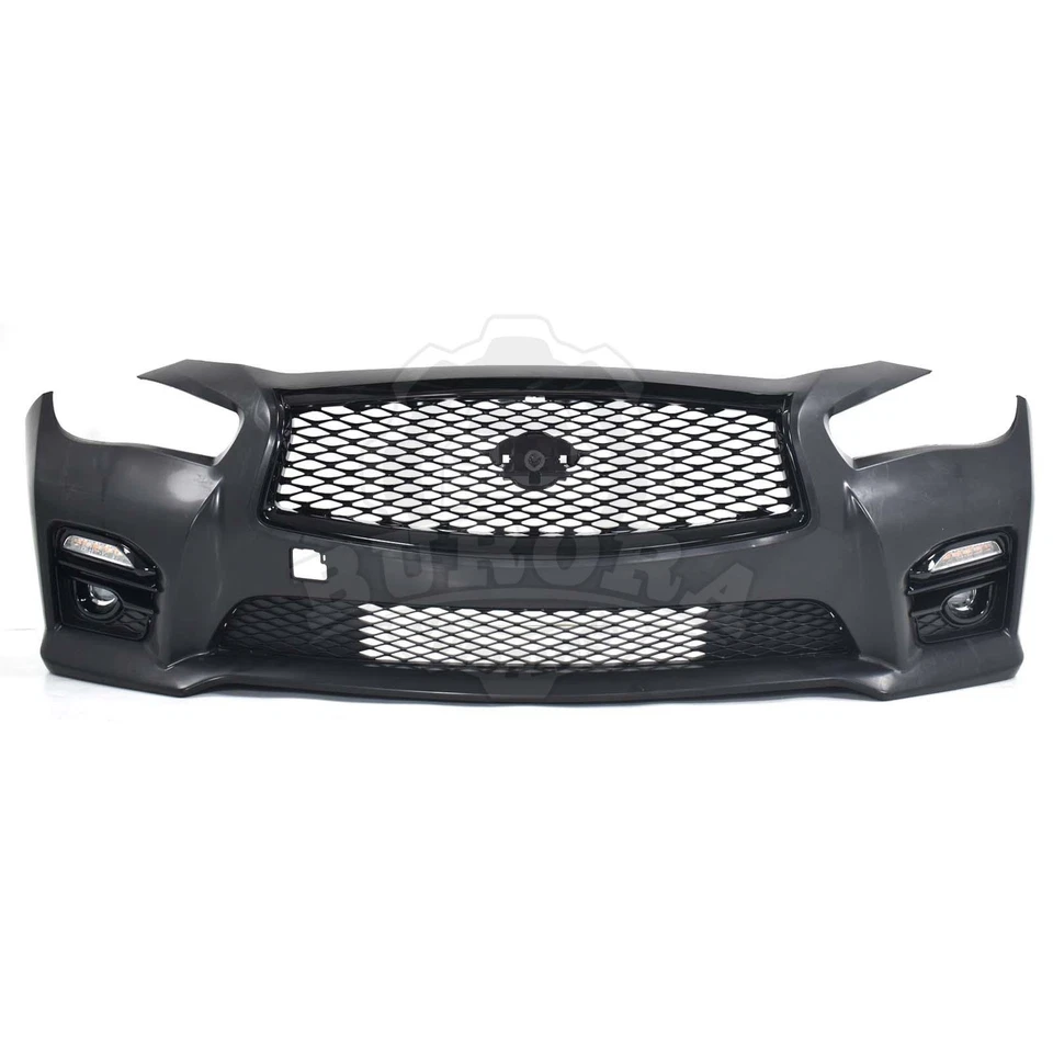 Luces antiniebla para parachoques delantero deportivo Infiniti Q50 Q50s 2014-2017 parrilla inferior superior Foto 3 de 4