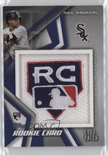 2021 Topps Rookie Card Manufactured Nick Madrigal #RP-NM Patch RC 1mc0. rookie card picture