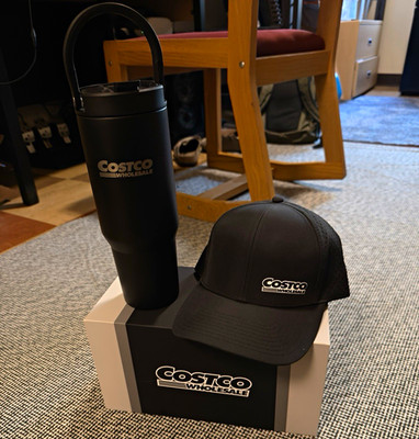 LIMITED EDITION Costco Wholesale Hat + Tumbler Executive Membership Promo